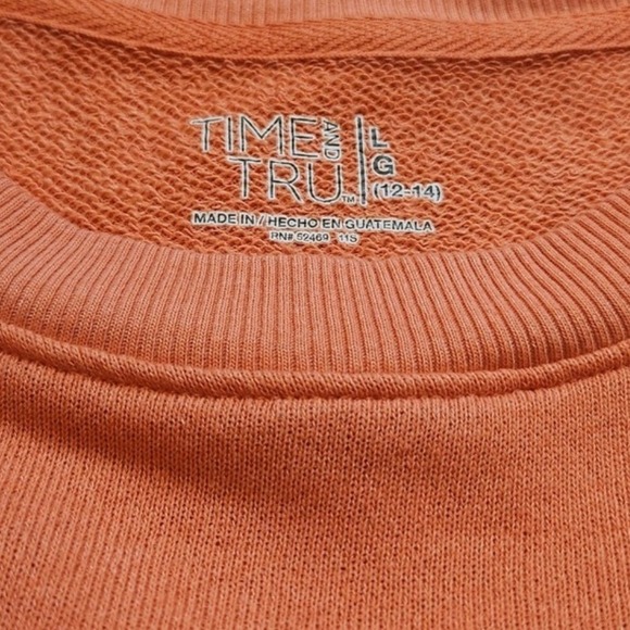 "Life Gives You Lemons Pray They Are Lulu" Graphic Sweatshirt Women's L 12-14 - Picture 4 of 6